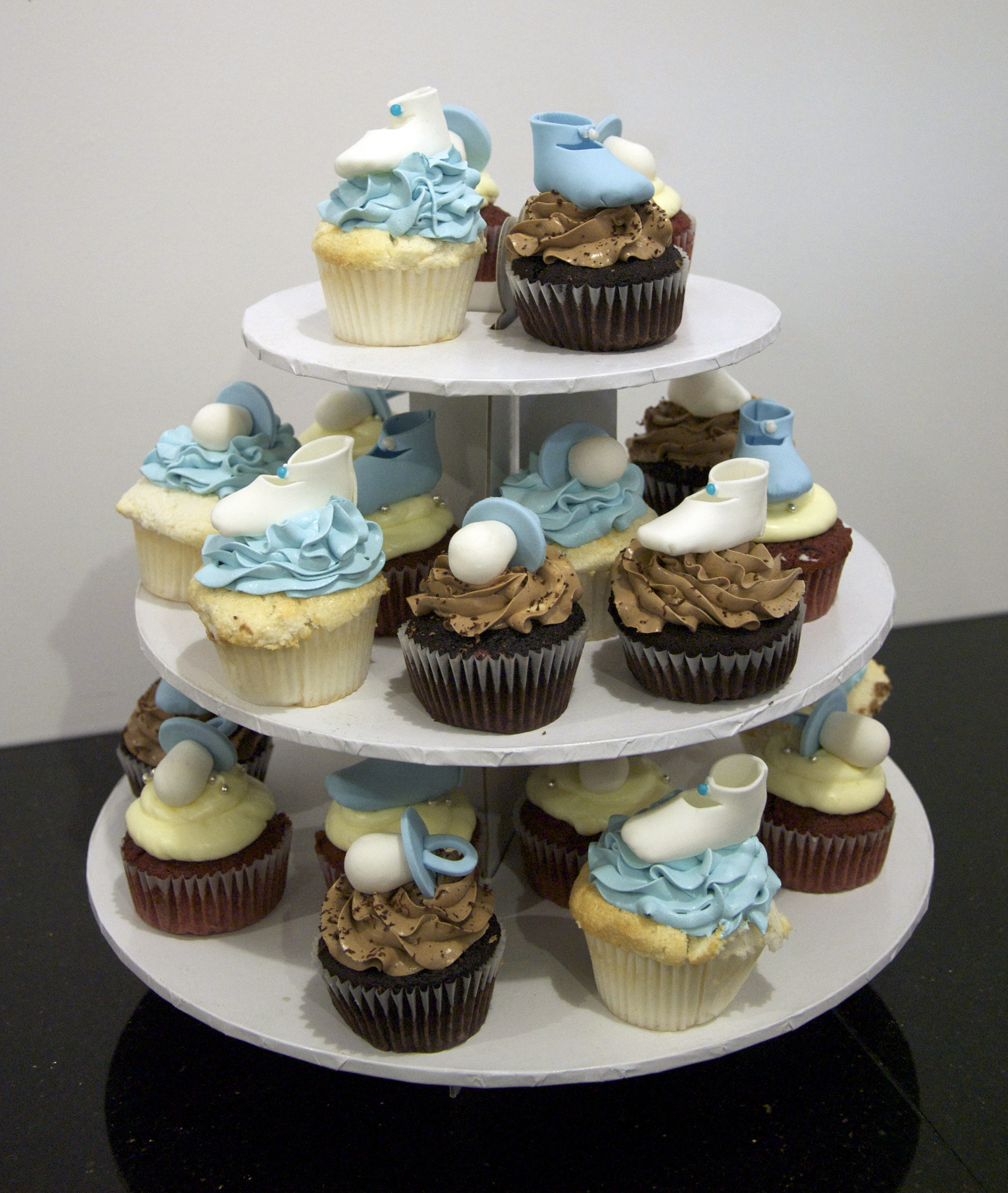 Baby Boy Cupcakes Inspiration baby shower